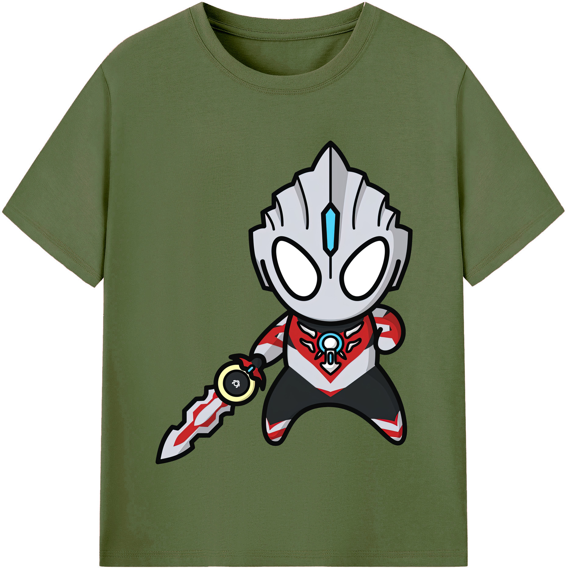 （画像用） ウルトラマン Ultraman 綿100％半袖Tシャツ（フロントプリント）